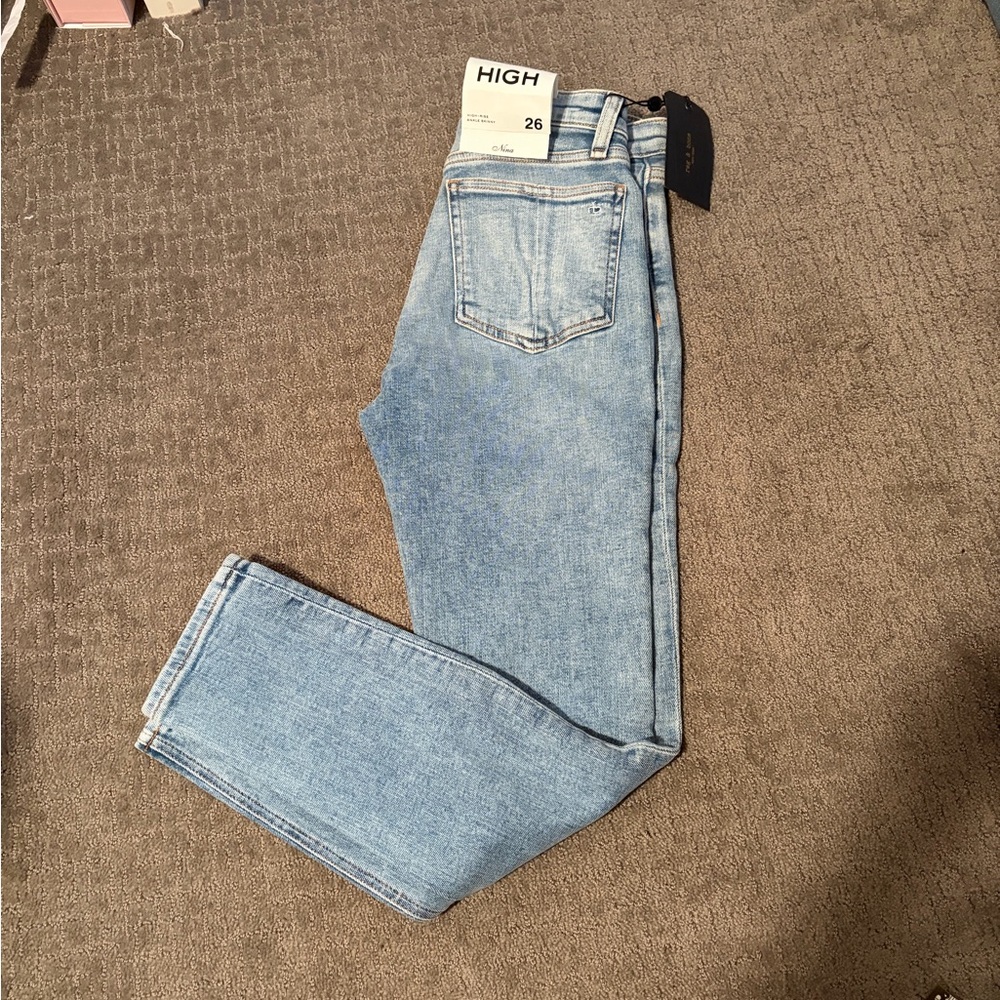 Rag & Bone Nina High Rise Ankle Skinny Jeans